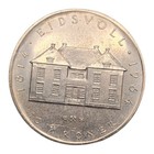 1964 Norway 10 Kroner Large World Silver Coin  900 Pure