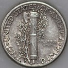 1944-d Mercury Dime 90  Silver  Popular Collector Coin As Shown  sn01 