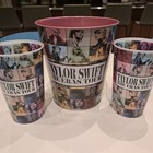 Brand New Taylor Swift The Eras Tour Movie Amc Pink Tin  2-32oz Cups Lot