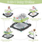 5 In 1 Foldable Baby Walker  Activity Baby Walker-baby Bouncer  Rocker  Activity