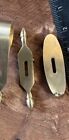 Brass Finger  Guards Bolster Dagger   Bowie Knife Making Lot Of 2
