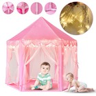 Pink Princess Castle Play Tent Kids Girls Playhouse Fr Indoor Outdoor Game House