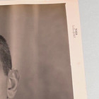 Theodore C  Freeman Nasa Astronaut 1963 Black Numbered Edge Blue Info Back Photo