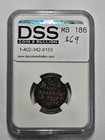 1874h Canada 25 Cents  25c  Ngc F 12 Certified Coin
