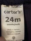 Carter s Baby Boy Blue 100  Polyester Fleece Joggers Pants Size 24 Months