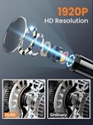 Endoscope Camera With Light  1920p Hd Borescope With 8 Led Lights  16 5 Ft Semi-
