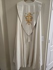 Liturgical Robe With Embroidered Trim 
