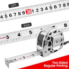 Tape Measure - 16 Ft Stainless Steel Measuring Tape With Double-sided Scale  Ret