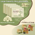 5lb Glycerin Soap Base - Scented Melt And Pour Soap Base For Diy Crafting  Easy