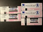 Twelve Unused Backstreet Boys Tickets 1998 1999 2000 2001 2005 Tours