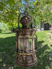 Antique Perkins Marine Corporation - Brass Standing Light  1916 