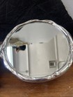 Vintage Godinger Silver Ladies Vanity Hand Mirror 