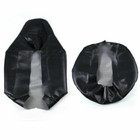 Leather Seat Cover Kit Black Replacement New Fits 2008  Polaris Rzr 570 800 900