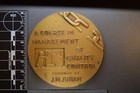 Large Bronze Medal High Relief Exonumia Art Coin Commemorative Token J m Juran