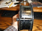 Vintage Seth Thomas Us Maritime Commission Clock In Metal Case Wind-up