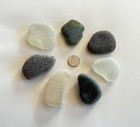 Beach Sea Glass 7 Huge Chunks Genuine Surf-tumbled Mendocino Ca
