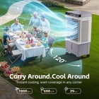Evaporative Cooler Swamp Cooler 3-in-1 461cfm 5 28 Gal 20l Tank Air Humidifier