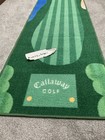 Callaway Golf Branded Putting Mat  Detailed Fairway Design With A Putting Green