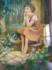 Hala Wittwer Mandy Hand Signed   Framed Art Print