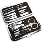 10pcs Pedicure Manicure Set Grooming Kit Nail Care Clippers Cleaner Cuticle Usa