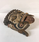 Vintage Hand Carved Balinese Topeng Or Barong Rangda Demon Mask