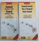Maps Of The Hawaiian Islands   Nelles Maps Dtd 2016 And 2019  lot Of 2 