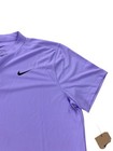 New Nike Court Dri-fit Tennis Blade Polo Shirt Purple Mens Size L Dj4167-580