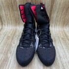 Adidas Box Hog 4 Men s Size 9 Boxing Shoes Black White Ruby Red Ih2730 New