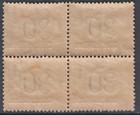Italy Eritrea  Tax N 17 Cv 860  Mnh   Block Of 4