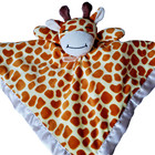 Baby Giraffe Lovey Satin Security Blanket Plush Super Soft Excellent Condition