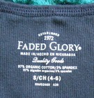 Bride Bachelorette Party Black Tank Top   Faded Glory   Size Small    4   6