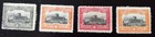 Paraguay  1906-1910 Three Trial Color Plate Proofs On Card