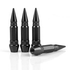 Singaro 60mm Spiked Valve Caps aluminum Alloy Dustproof And 60mm-black