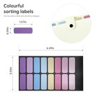 2 Pack Expanding File Folder With 8 Pockets  Accordion 8 Pockets - 2pcs Yellow