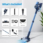 Prettycare Cordless Stick Vacuum Cleaner Lightweight For Carpet Floor Pet Hair