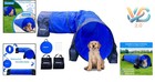 Dog Agility Tunnel 10ft With Sandbags  Spiked  Carry Bag  For All Breeds