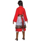 Mulan Hero Red Women Costume Warrior