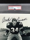 Andy Russell Autograph Auto 8x10 Signed Psa Slabbed Photo Psa dna      Psa 10