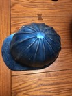 Vintage Blue Superlite By Fibremetal Aluminum Hardhat  Htf   Blue