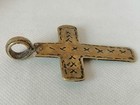Rare Ancient Amulet Bronze Viking Artifact Authentic Old Pendant Cross Amazing