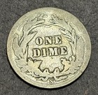 1905-s Barber Dime 90  Silver