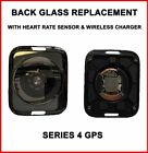 Oem Genuine Back Glass Cover For Apple Watch Series 4 5 Se 6 - Heart Rate Sensor