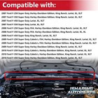 Grill Wiper Cowl Panels For 2007-2010 F250 F350 F450 F550 Super Duty Black