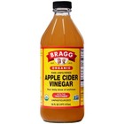 Bragg Organic Apple Cider Vinegar With The Mother  Raw And Unfiltered  16 Fl Oz