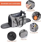 Tsa Airline Approved Large Pet Carrier  Soft Sided Cat Dog Carrier For Small Pet