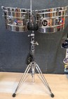 Set Of Lp Latin Percussion Drums tito Puente Model  M Cohen With Stand