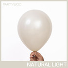 Pearl Beige Balloons 50pcs 12 Inch Off White Sand Cream Ivory Latex Helium Ballo