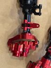 Aluminum Front   Rear Axle Housing Set For Traxxas 1 10 Trx-4  Trx-6 Red  Black