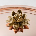 Ruffoni Historia Hammered Copper Covered Au Gratin With Lotus Knob  1 1 2-qt 