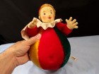 Steiff 0116 28 Roly Poly Clown - Missing Ball Puffs On Front